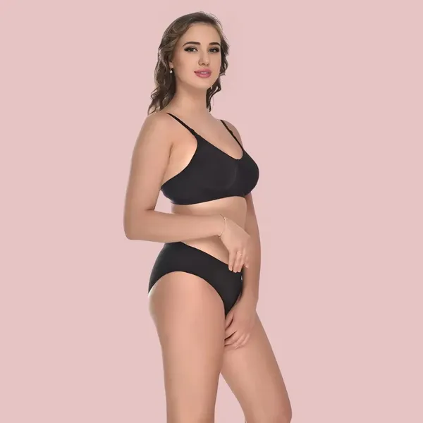 Black_Cotton_Bra_And_Panty_Set_Pack_Of_2_For_Women