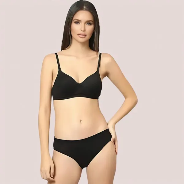 Red_Black_Cotton_Bra_&_Panty_Set_For_Women