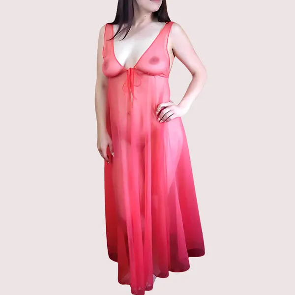 Red_Sheer_See-Through_Nightgown_For_Women