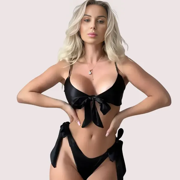 Black_Satin_Lingerie_Set_For_Women