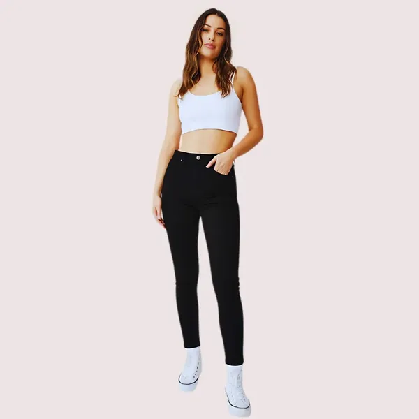 Black_Denim_Skinny_Fit_Jeans_For_Women
