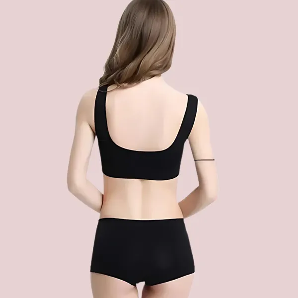 Black_Performance_Sports_Bra_And_Boyshort_Set_For_Women