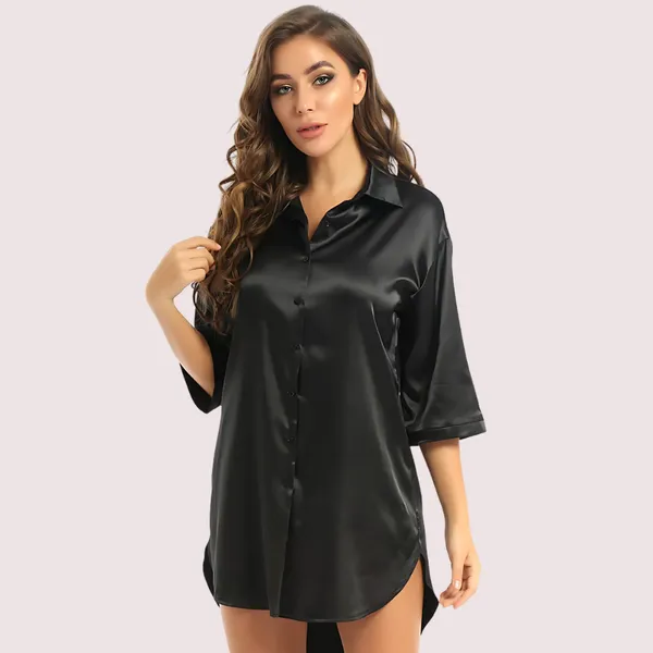 Black_Satin_Nightdress_For_Women