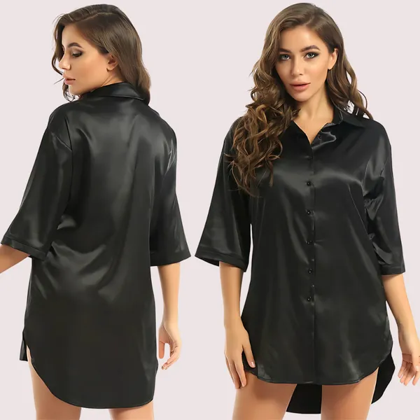Black_Satin_Nightdress_For_Women