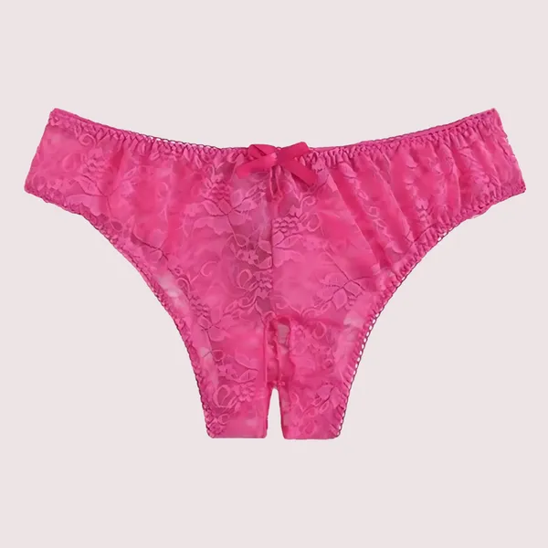 Pink_Black_Floral_Lace_Crotchless_Panty_For_Women_(Pack_Of_2)