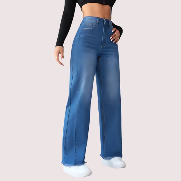 Blue_Denim_High_Waist_Wide_Leg_Jeans_For_Women