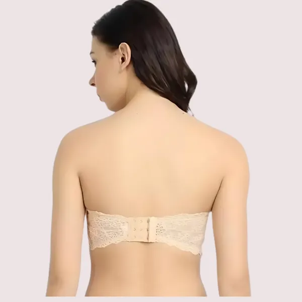 Beige_Stretch_Wirefree_Tube_Bra_For_Women