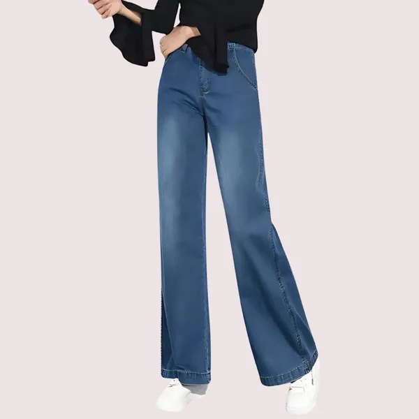 Blue_Denim_High_Waist_Wide_Leg_Jeans_For_Women