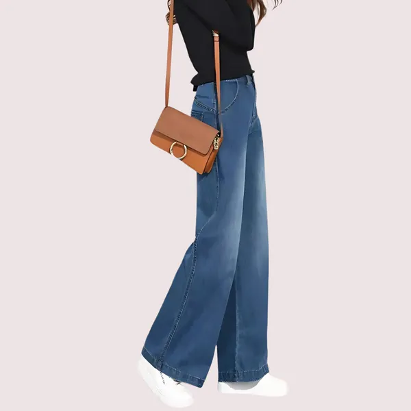 Blue_Denim_High_Waist_Wide_Leg_Jeans_For_Women