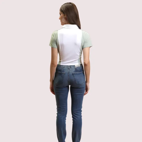 Mint_Green_Polo_Neck_Crop_Top_For_Women