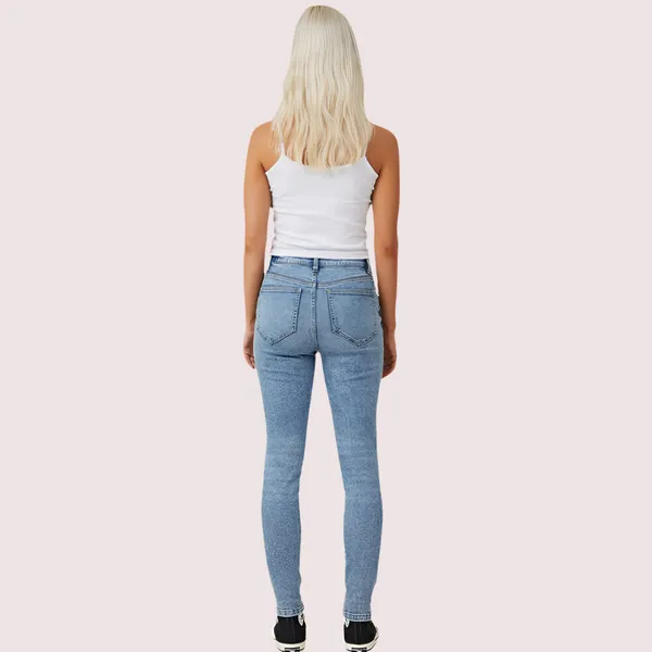 Blue_Denim_High_Waist_Skinny_Jeans_For_Women
