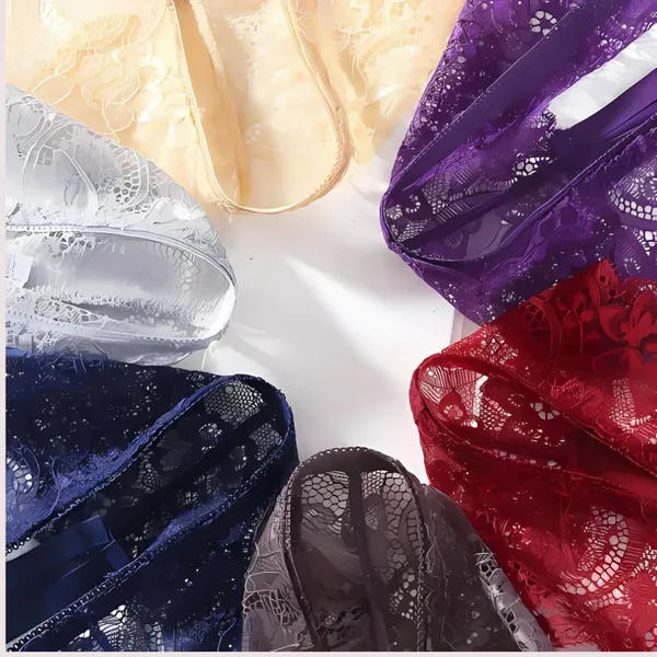 Multicolour_Lace_Thong_For_Women