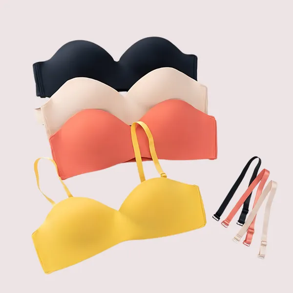 Multicolour_Padded_Demi_Cup_T-Shirt_Bra_Pack_Of_2_For_Women