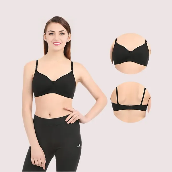 Black_Padded_Non-Wired_Everyday_Bra_For_Women