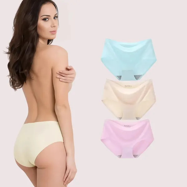 Multicolour_Silky_Seamless_Panty_Pack_Of_2_For_Women