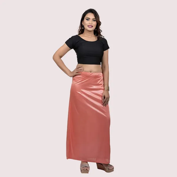 Peach_Silk_Satin_Saree_Underskirt_For_Women_-_Pack_of_2