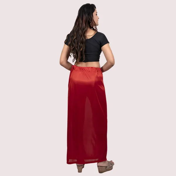 Red_Silk_Stretchable_Saree_Underskirt_For_Women_-_Pack_of_2