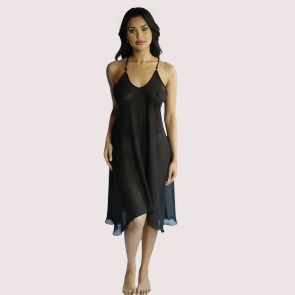Dark_Black_Sheer_Lace_Plus_Size_Nightgown_For_Women