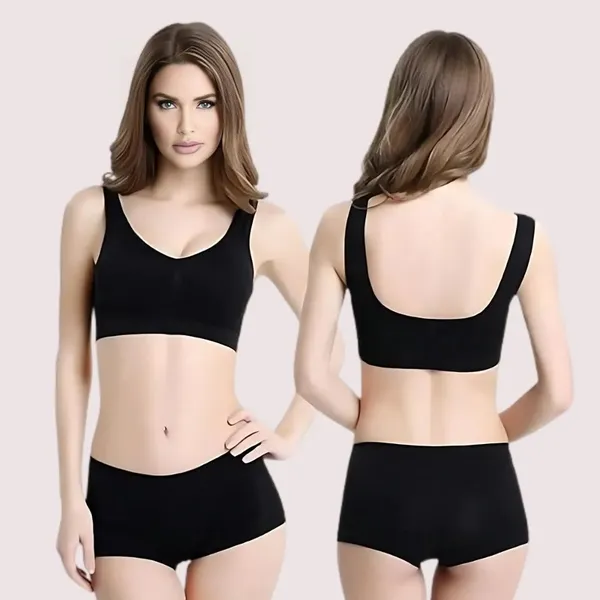 Black_&_White_Medium_Support_Sports_Bra_Pack_Of_2_For_Women