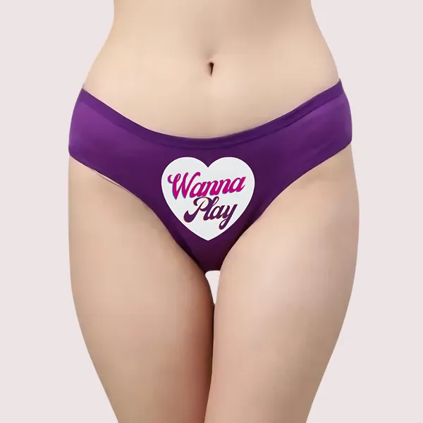 Purple_Soft_Heart_Print_Custom_Panty_For_Women