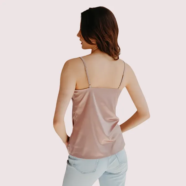 Light_Peach_Satin_Cowl_Neck_Camisole_For_Women