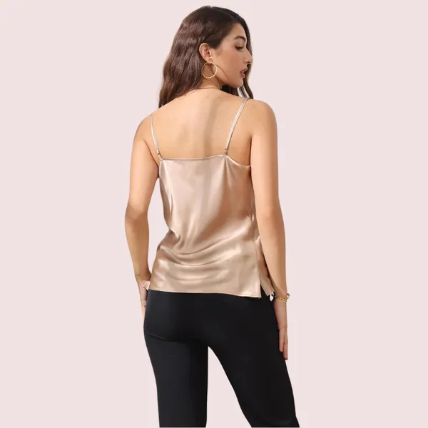 Brownish_Nude_Satin_Cowl_Neck_Camisole_For_Women