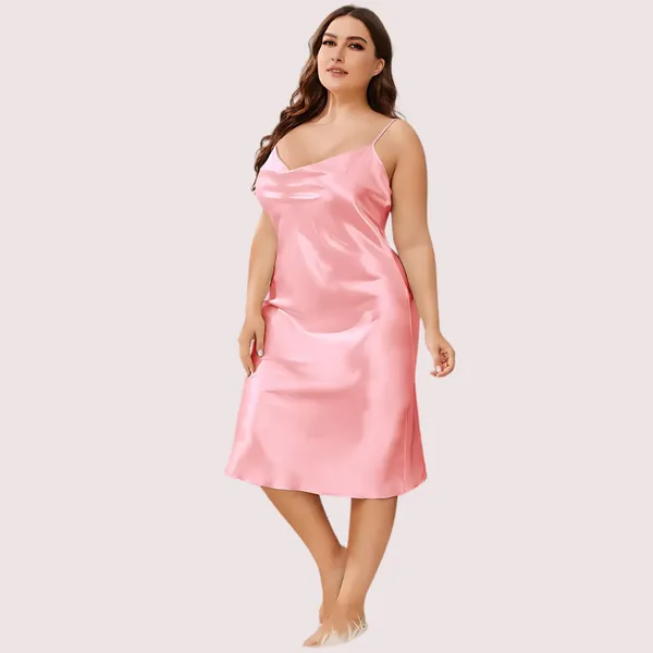 Light_Pink_Satin_Solid_Plus_Size_Slip_Dress_For_Women