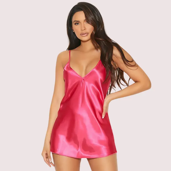 Pink_Silk_Satin_Adjustable_Strap_Cami_Top_For_Women