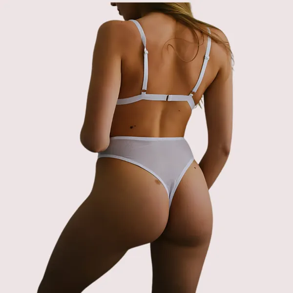 White_Sheer_Mesh_Bra_Set_For_Women