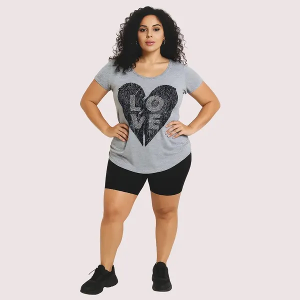Grey_Stretch_Curved_Hem_Love_Heart_Graphic_T-Shirt_For_Women
