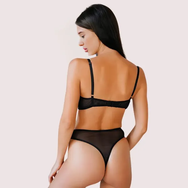 Red_Sheer_Lace_Bra_And_Thong_Lingerie_Set_For_Women