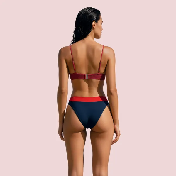 Red_Ribbed_Triangle_Spaghetti_Strap_Bralette_For_Women