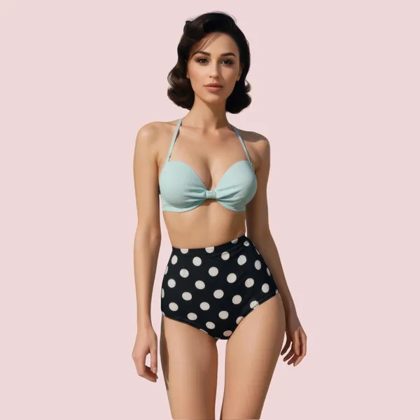 Mint_Stretch_Sweetheart_Halter_Bandeau_Bikini_Top_For_Women