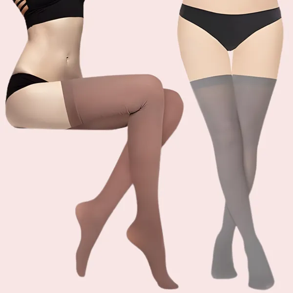 Brown_Grey_Sheer_Stay-Up_Thigh-High_Stockings_Pack_Of_2