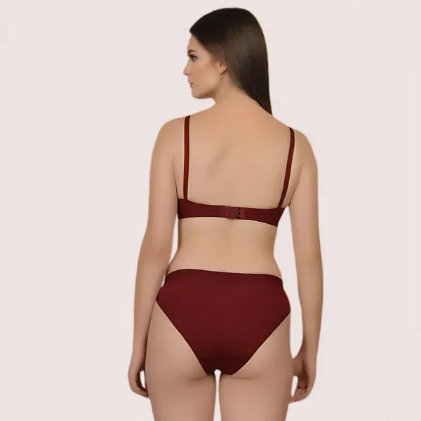 Maroon_Cotton_Bra_And_Panty_Set_For_Women