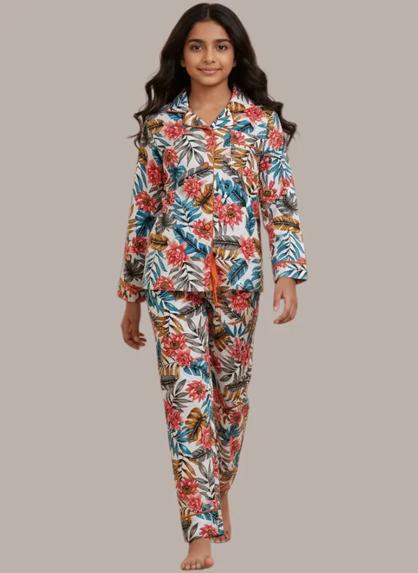 Multicolor_Cotton_Full_Sleeve_Night_Suit_Set_For_Girls