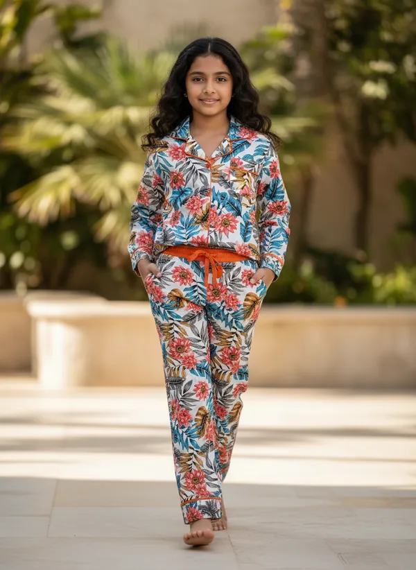 Multicolor_Cotton_Full_Sleeve_Night_Suit_Set_For_Girls