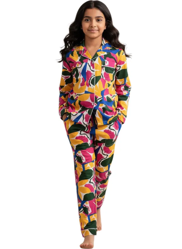 Multicolor_Cotton_Full_Sleeve_Night_Suit_Set_For_Girls
