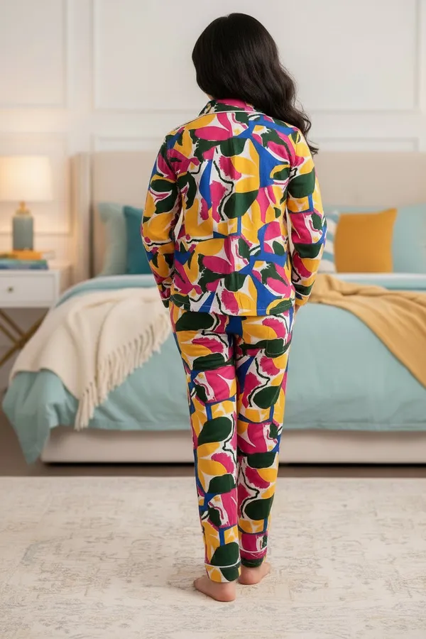 Multicolor_Cotton_Full_Sleeve_Night_Suit_Set_For_Girls