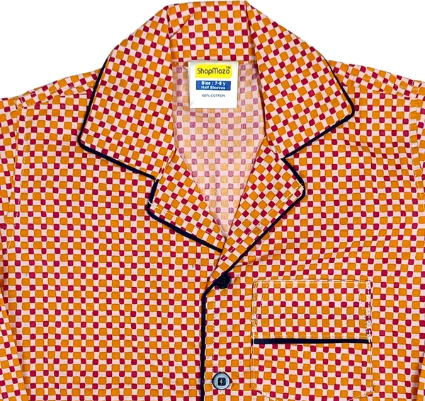 Rust_Orange_Cotton_Full_Sleeve_Night_Suit_Set_For_Boys