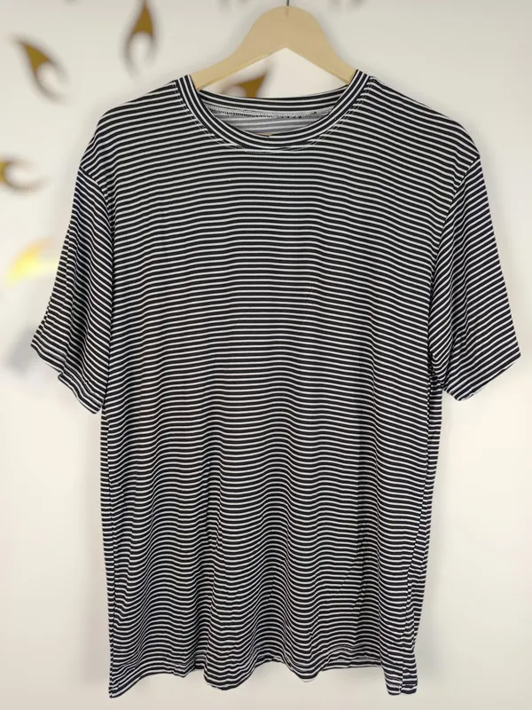 Grey_Cotton_Short_Sleeve_Top_And_Full_Pajama_Night_Suit_For_Women