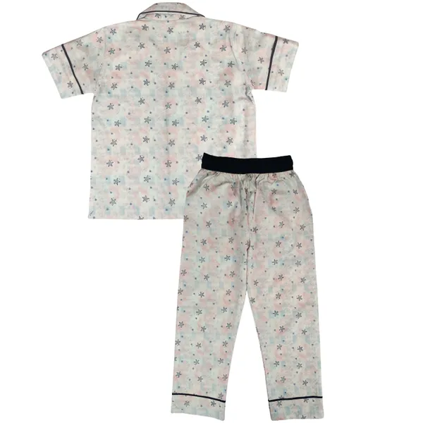 White_Cotton_Short_Sleeve_Night_Suit_Set_For_Boys