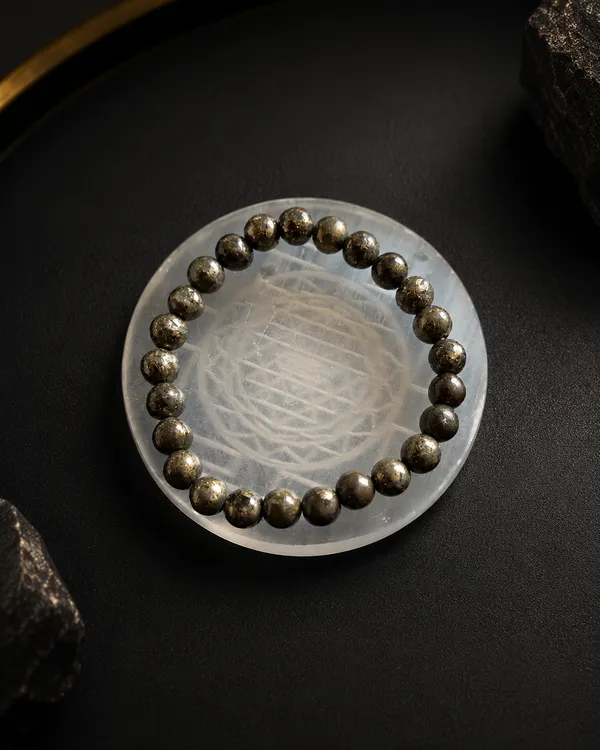 Metallic_Grey_Raw_Pyrite_Stone_Bracelet