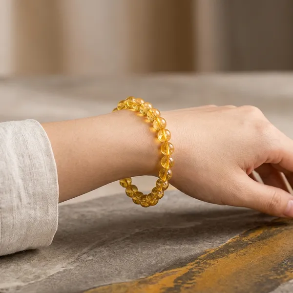 Yellow_Citrine_Stone_Bracelet