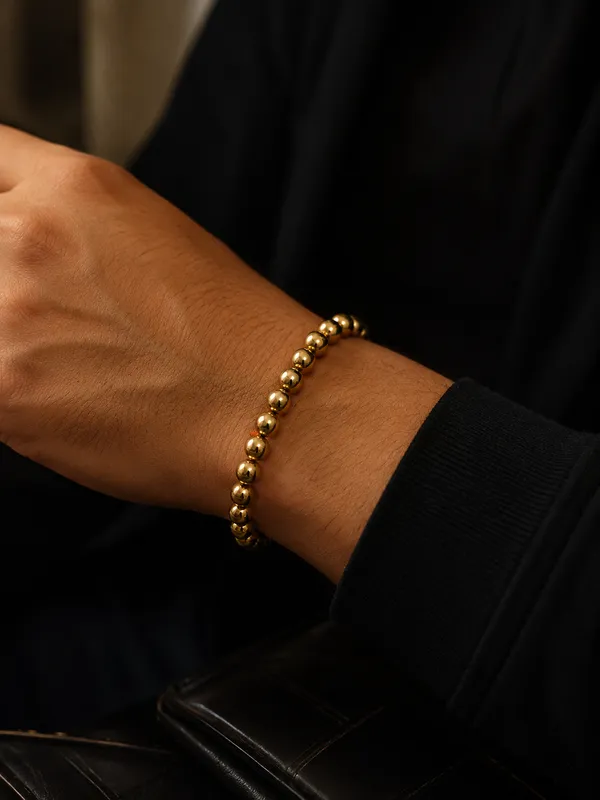 Golden_Hematite_Stone_Grounding_Bracelet