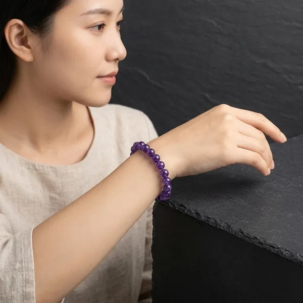 Purple_Amethyst_Stone_Healing_Bracelet