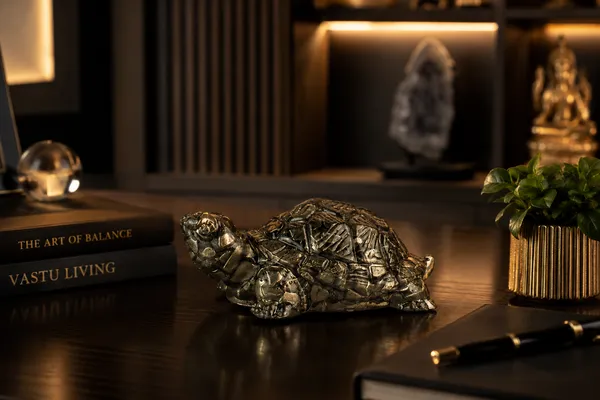 Silver_Pyrite_Stone_Tortoise_Figurine