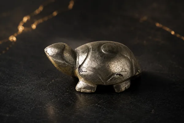 Silver_Pyrite_Stone_Wealth_Tortoise_Figurine