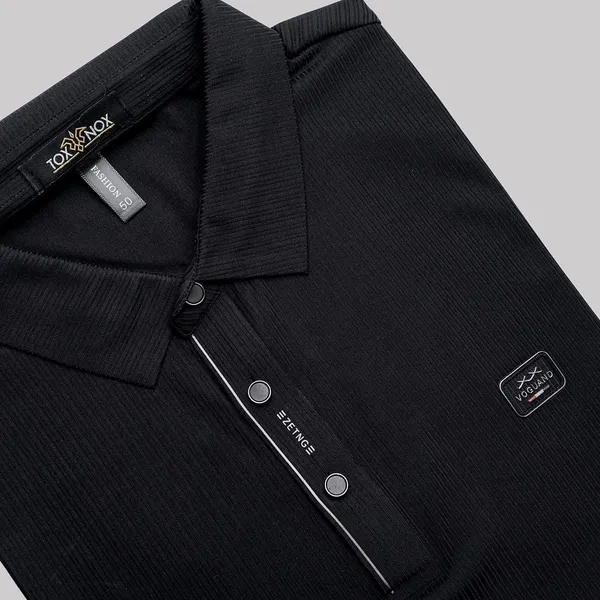 Black_Regular_Fit_Polo_T-Shirt_For_Men