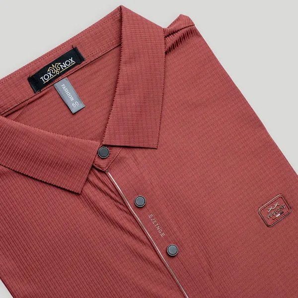 Rust_Pink_Textured_Relaxed_Fit_Polo_T-Shirt_For_Men